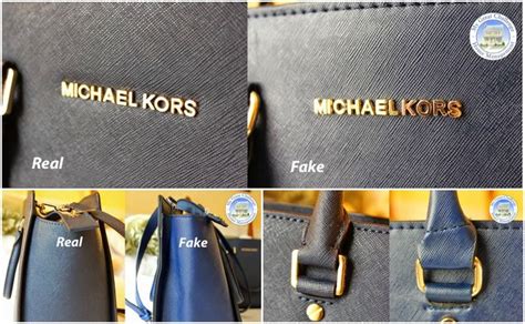 michael kors logo fake|real michael kors bag inside.